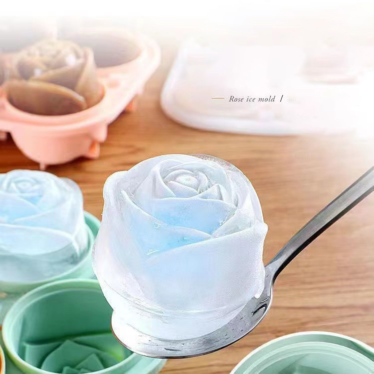 Ice Mold Sphere - Formy do lodu 3D Rose 4