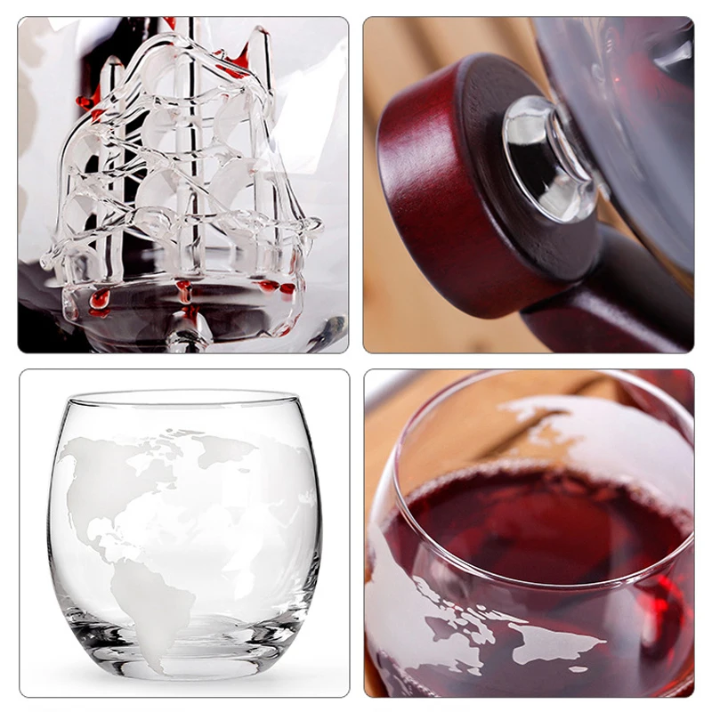Karafka do whisky Globe Zestaw – Decanter Globe Set recenzja i cena