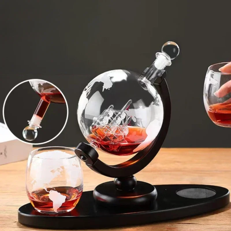 Zestaw karafki do whisky w ksz – Decanter Globe Set recenzja i cena