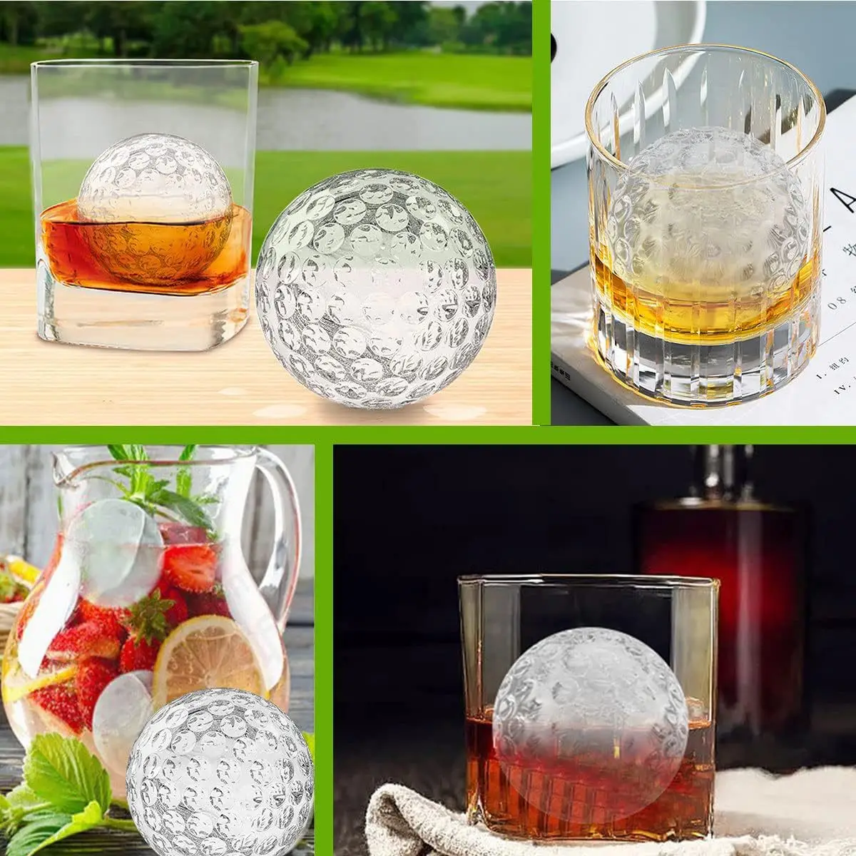 Forma do lodu z silikonu spoży – Ice Mold Sphere recenzja i cena