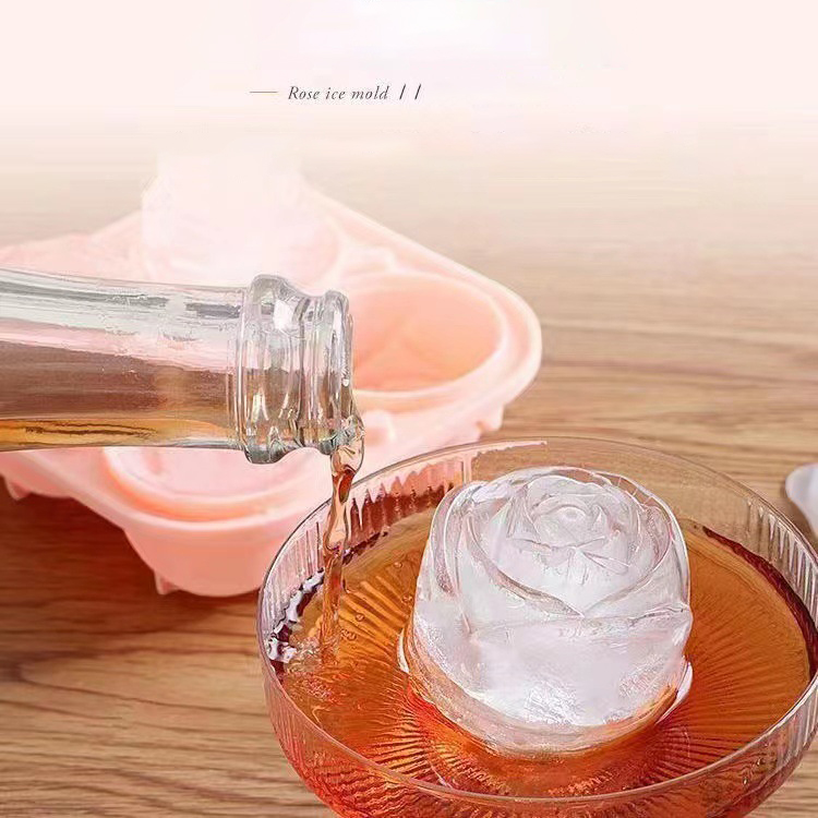 Formy do lodu 3D Rose 4 otwory – Ice Mold Sphere recenzja i cena