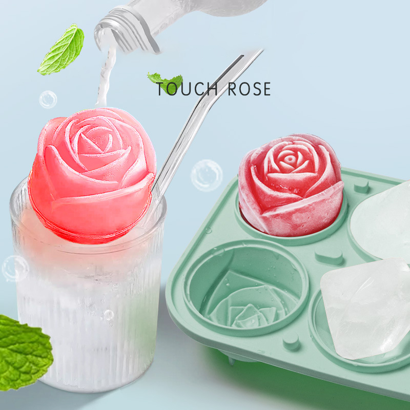 3D Rose Diamond Round Ice Cube – Ice Mold Sphere recenzja i cena