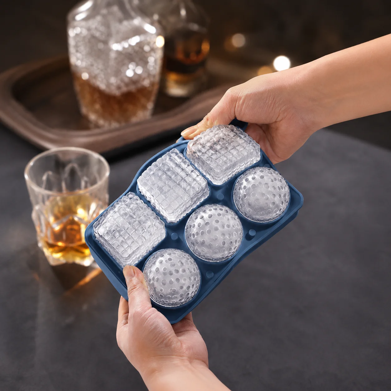 Silikonowa forma do lodu w ksz – Ice Mold Sphere recenzja i cena