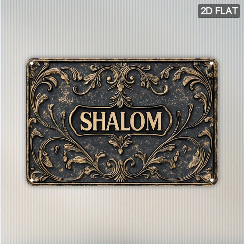 CIFBUY Vintage Shalom Aluminio – Home Bar Signs recenzja i cena