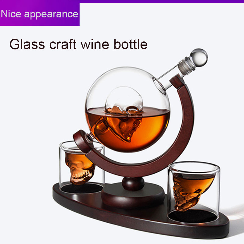 Zestaw karafki do whisky Skull – Decanter Globe Set recenzja i cena