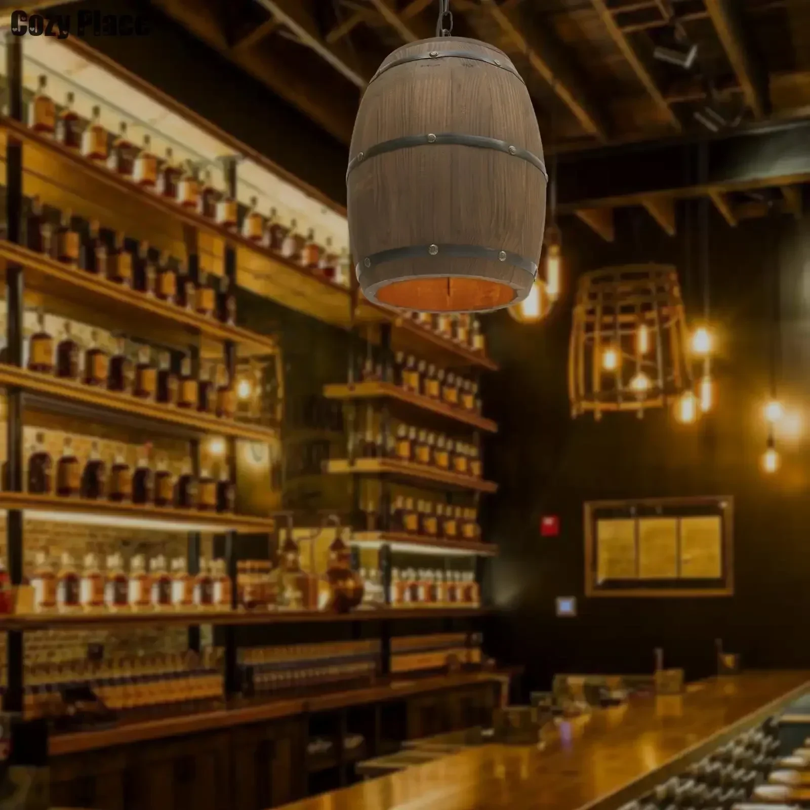 Rustykalna Lampa Vintage Żyran – Home Bar Cafe recenzja i cena