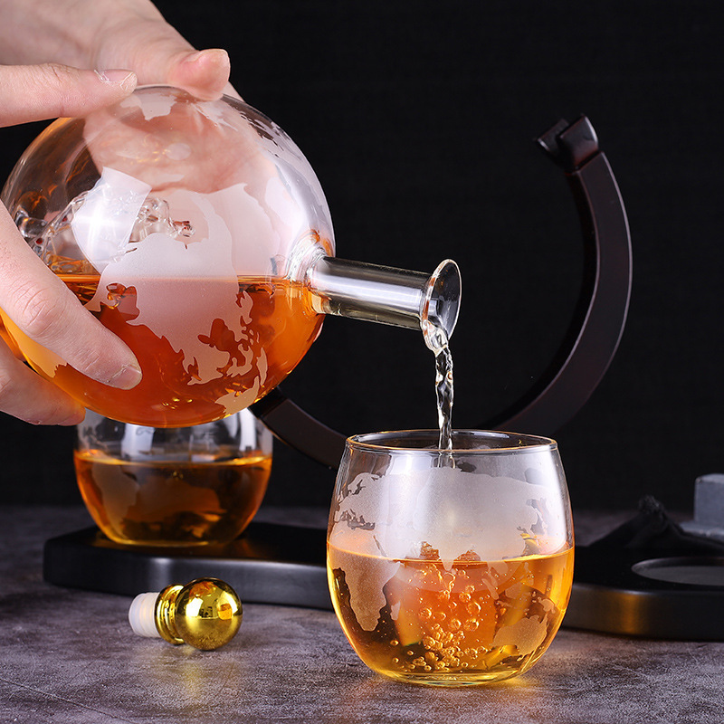 Zestaw dekantera kreatywnego w – Decanter Globe Set recenzja i cena